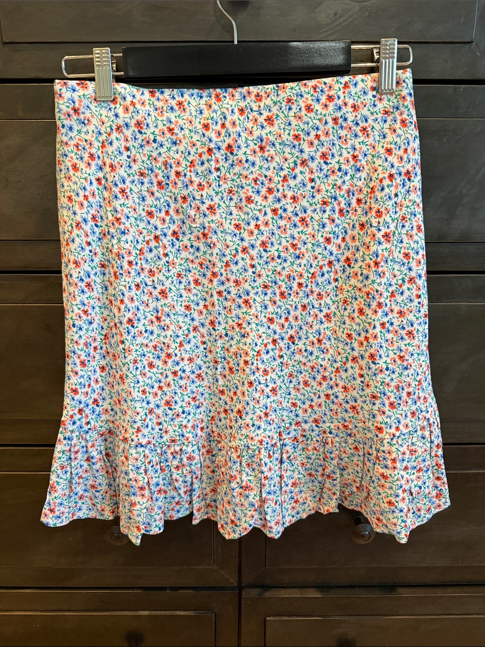 ๐โค๏ธ๐ค RAILS Floral Ruffle Mini Skirt ๐คโค๏ธ๐ - Picture 5 of 5
